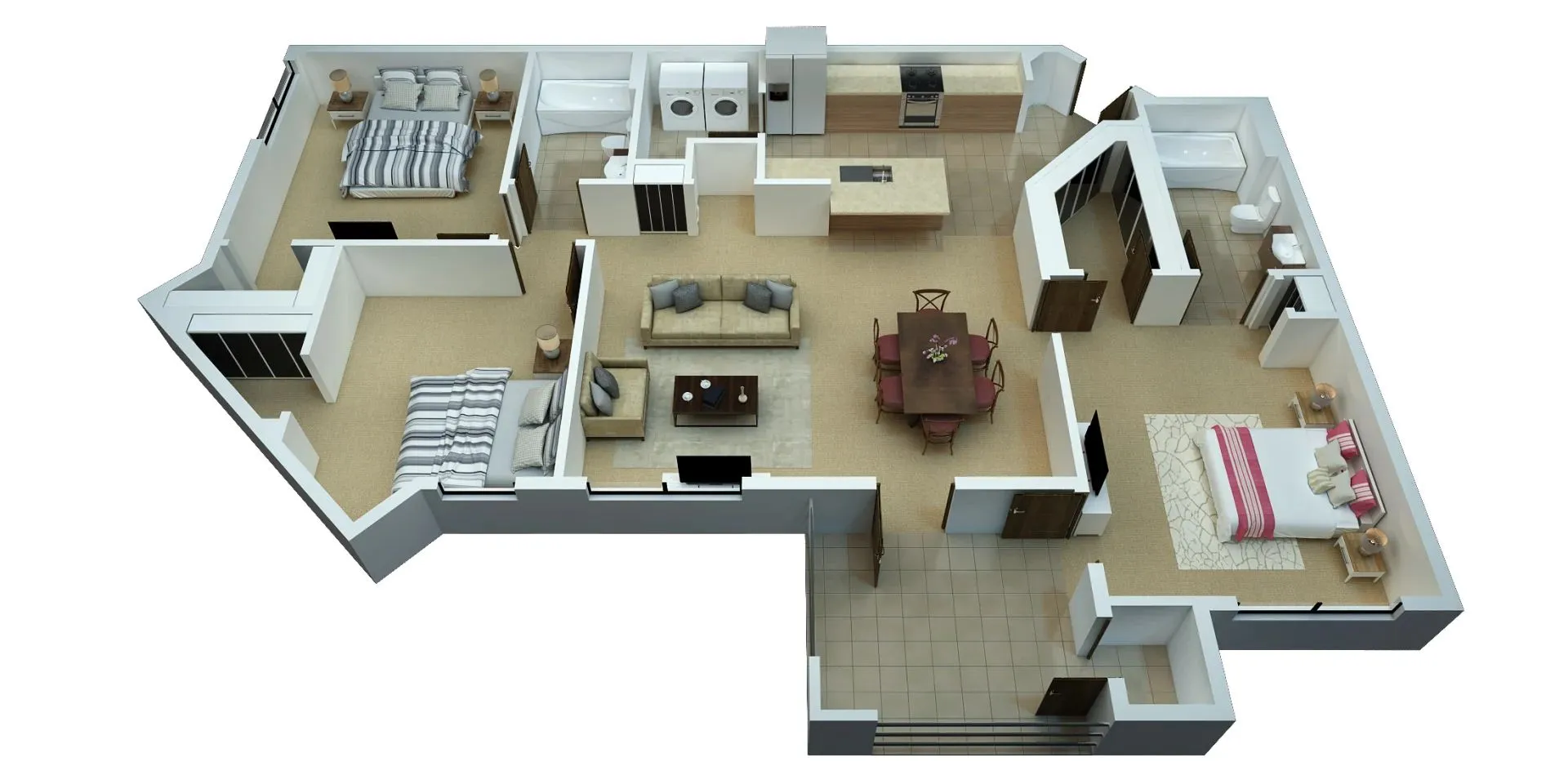 Floor Plan The Glen - Pearl